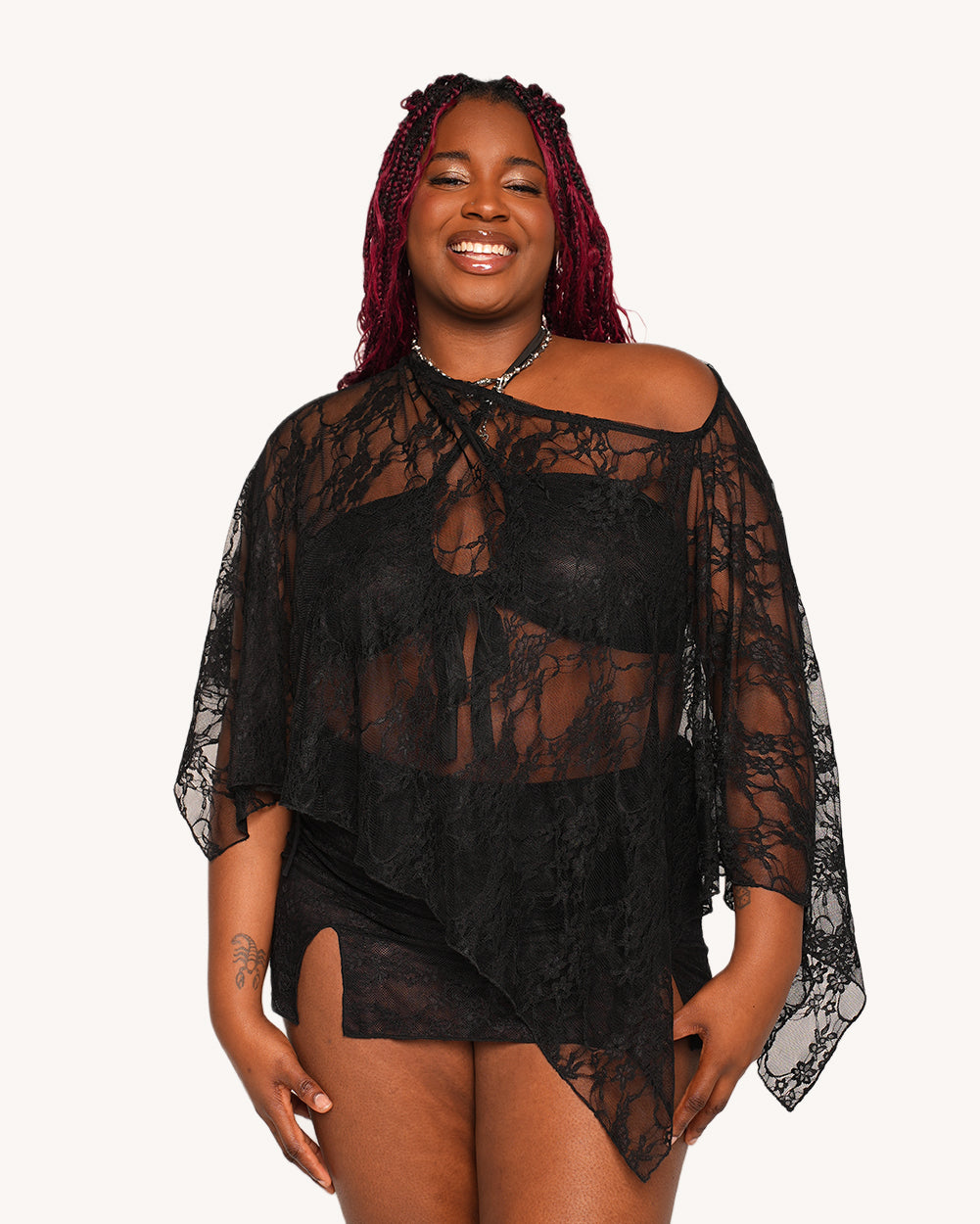 Love Letters & Lace Poncho - Image 34955666686135