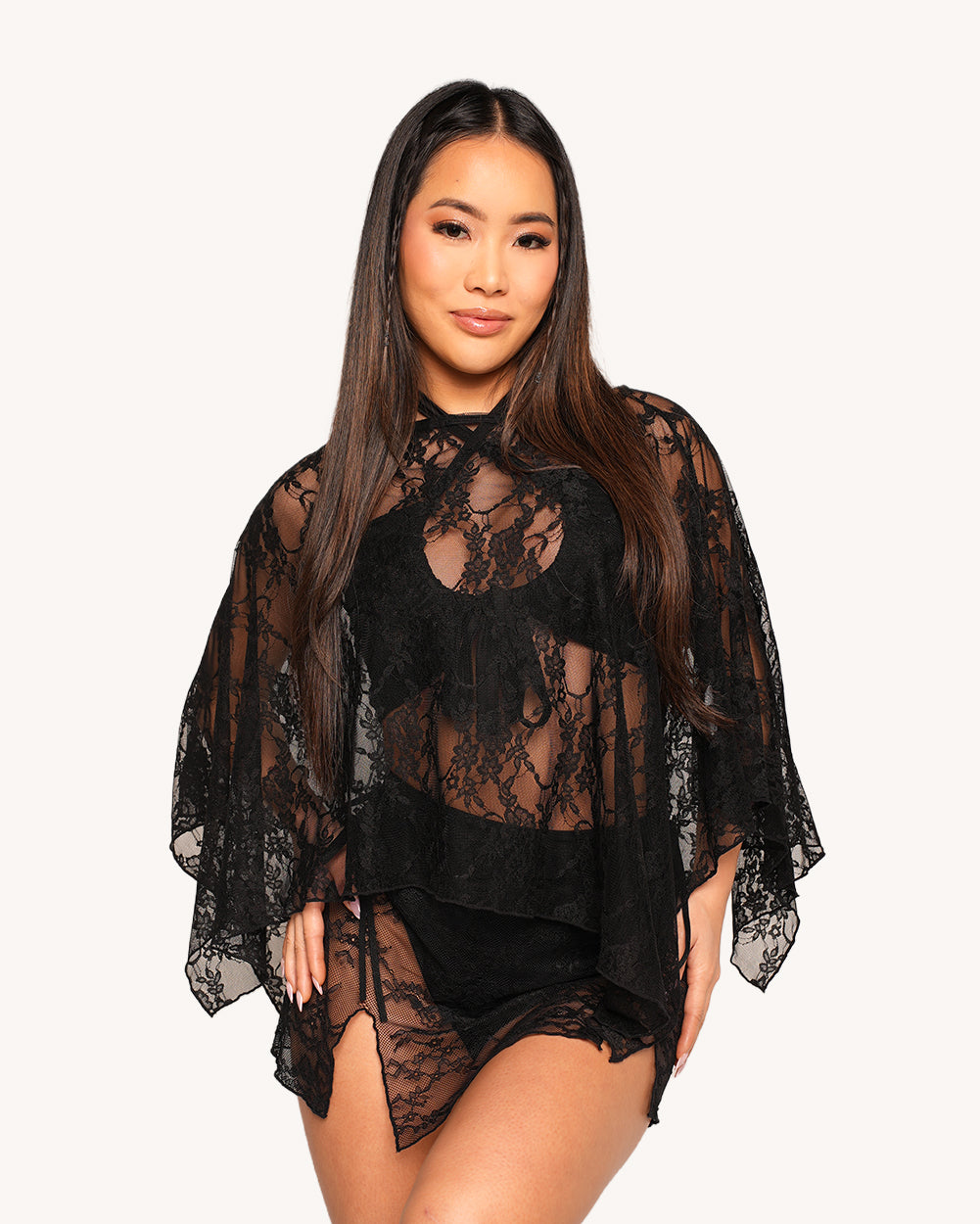 Love Letters & Lace Poncho - Image 34868394426551