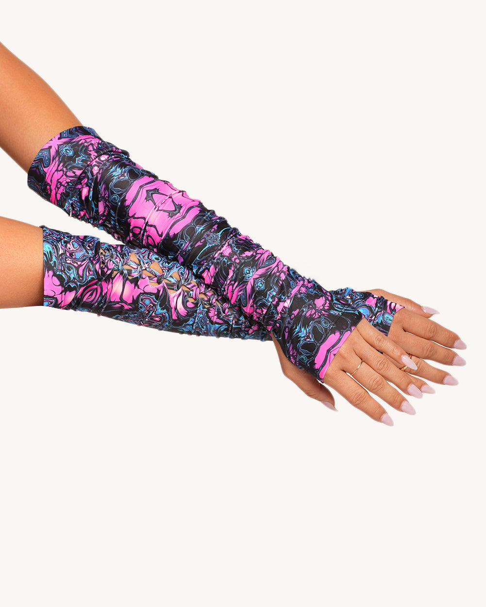 Lucid Lava Bodysuit with Sleeves - Image 2