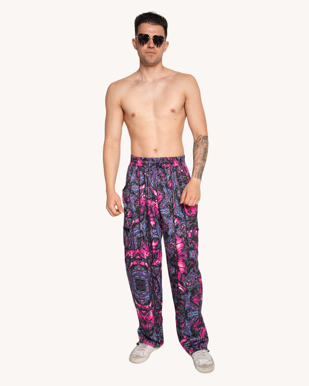 Lucid Lava Unisex Harem Pants-Men