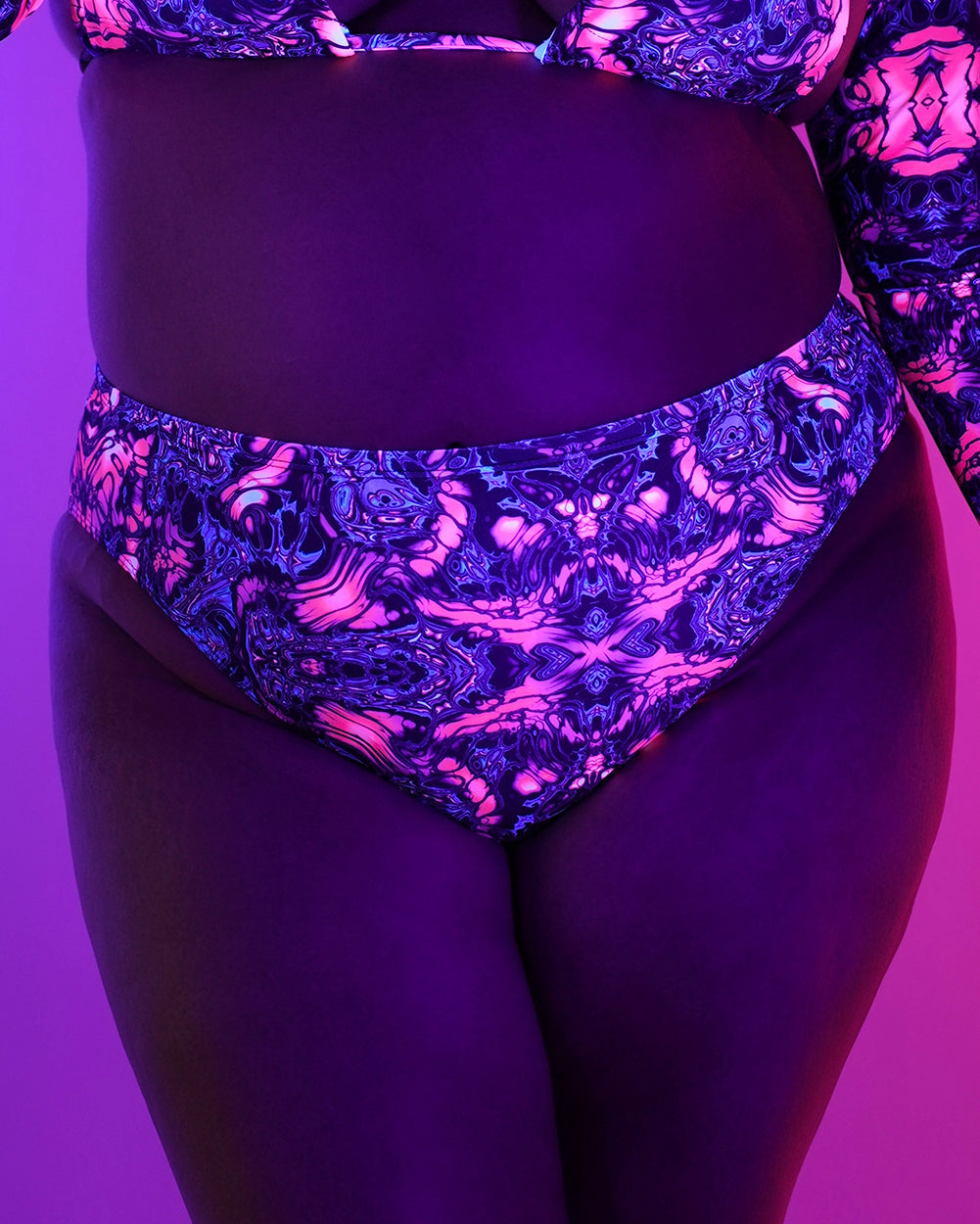 Lucid Lava Hi-Cut Booty Shorts - Image 4