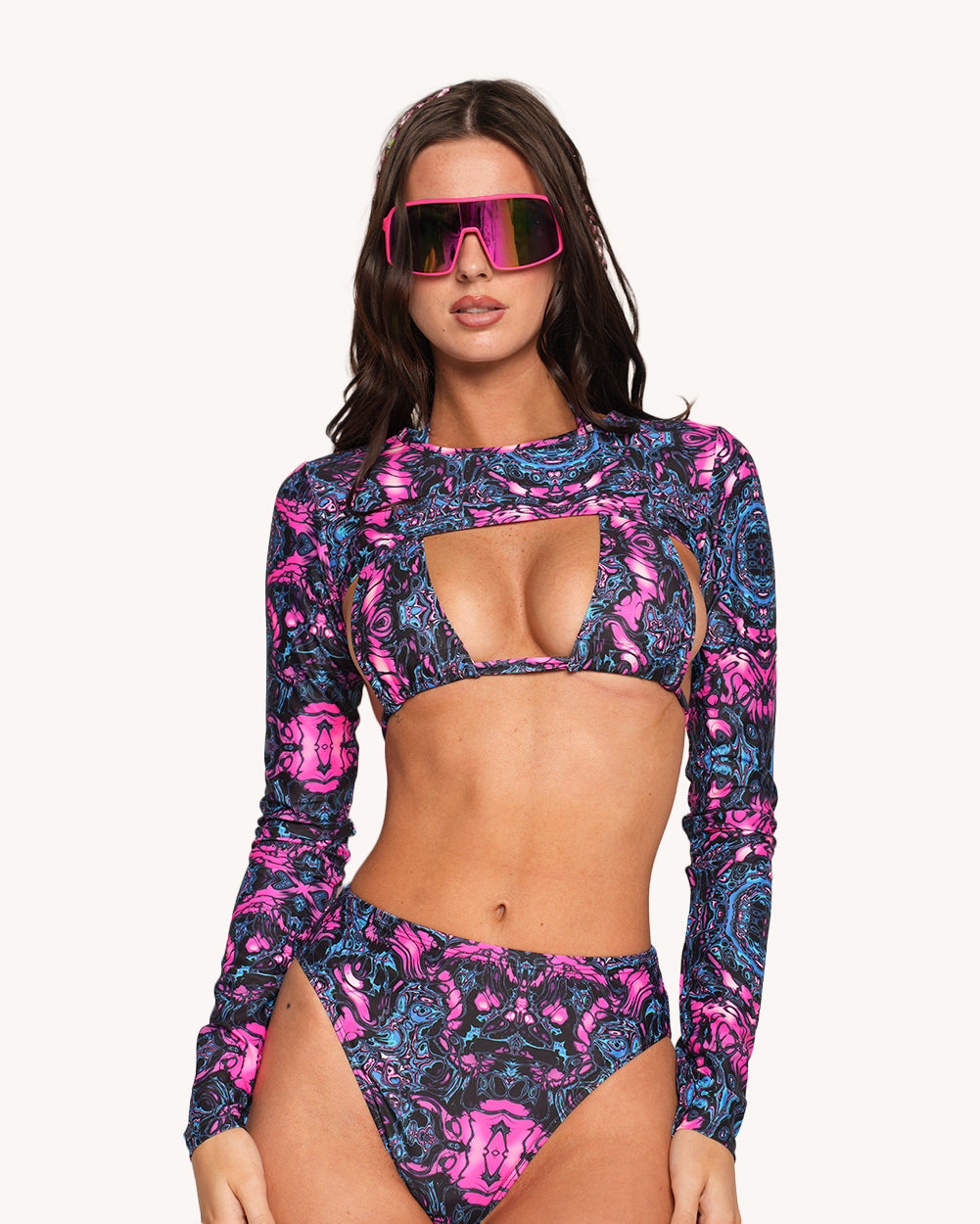 Lucid Lava Ultra Crop Top - Image 35402547495095