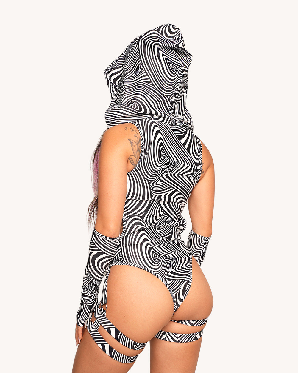 Lucid Loop Bodysuit with Sleeves - Image 2