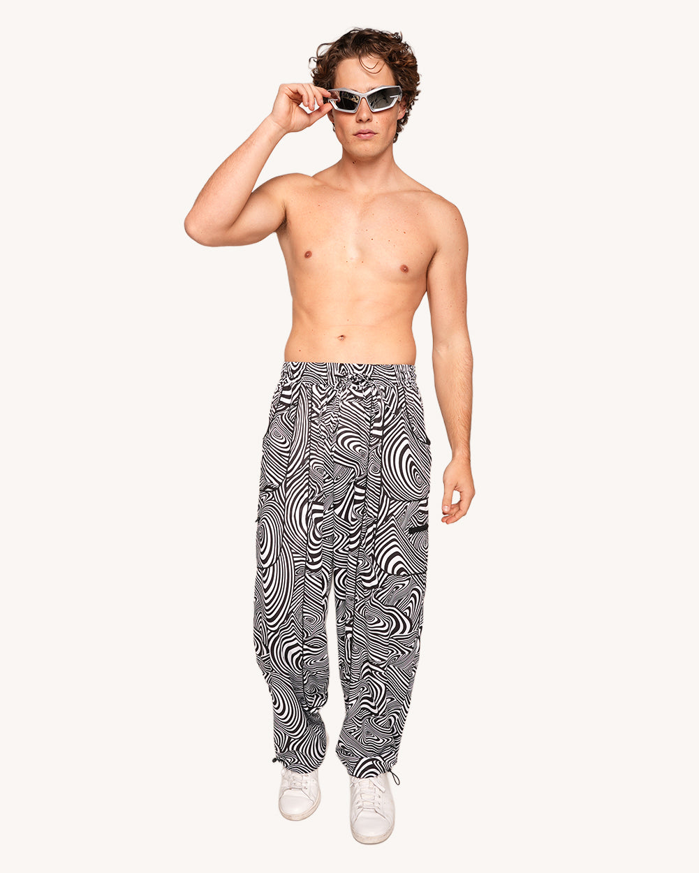 Lucid Loop Unisex Harem Pants - Image 5