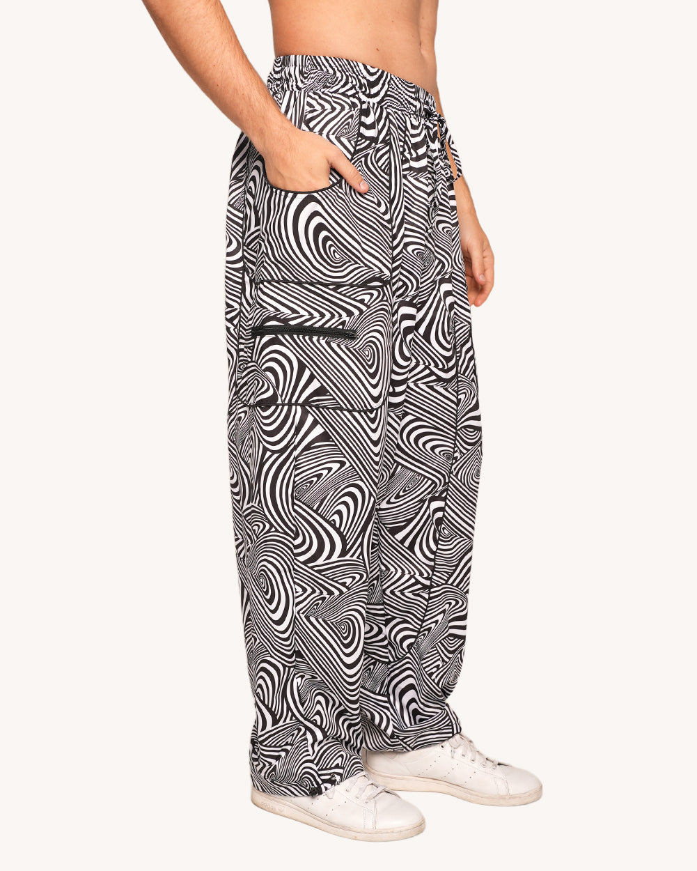 Lucid Loop Unisex Harem Pants - Image 2