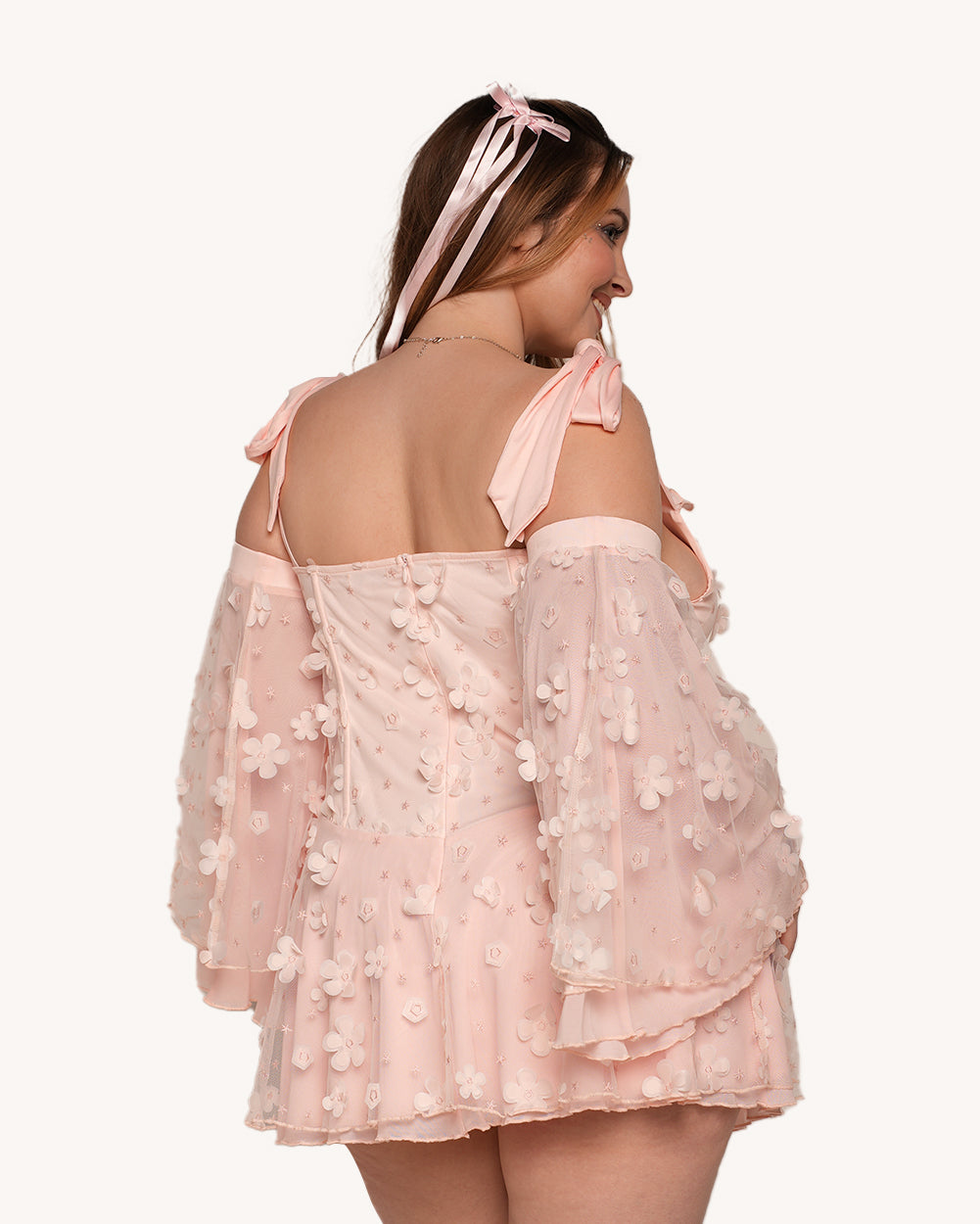 Magic In You Floral Dress with Sleeves - Image 5