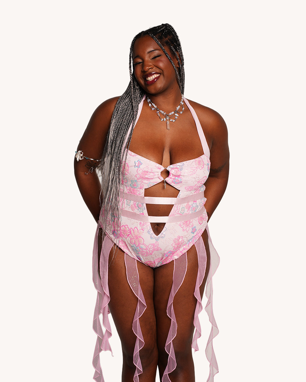 Magical Twinkling Ruffle Bodysuit - Image 4
