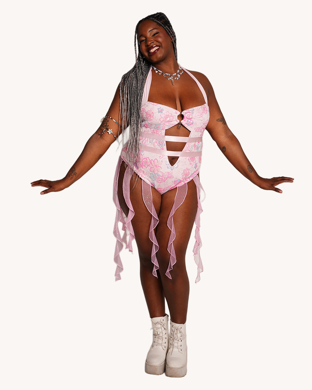 Magical Twinkling Ruffle Bodysuit - Image 6