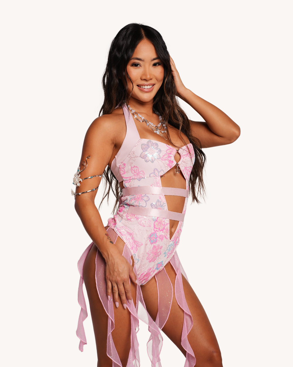 Magical Twinkling Ruffle Bodysuit - Image 2