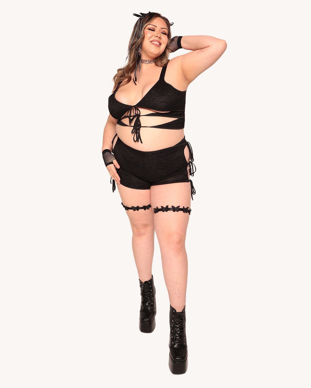 Make Up or Break Up Lace Top - Image 5