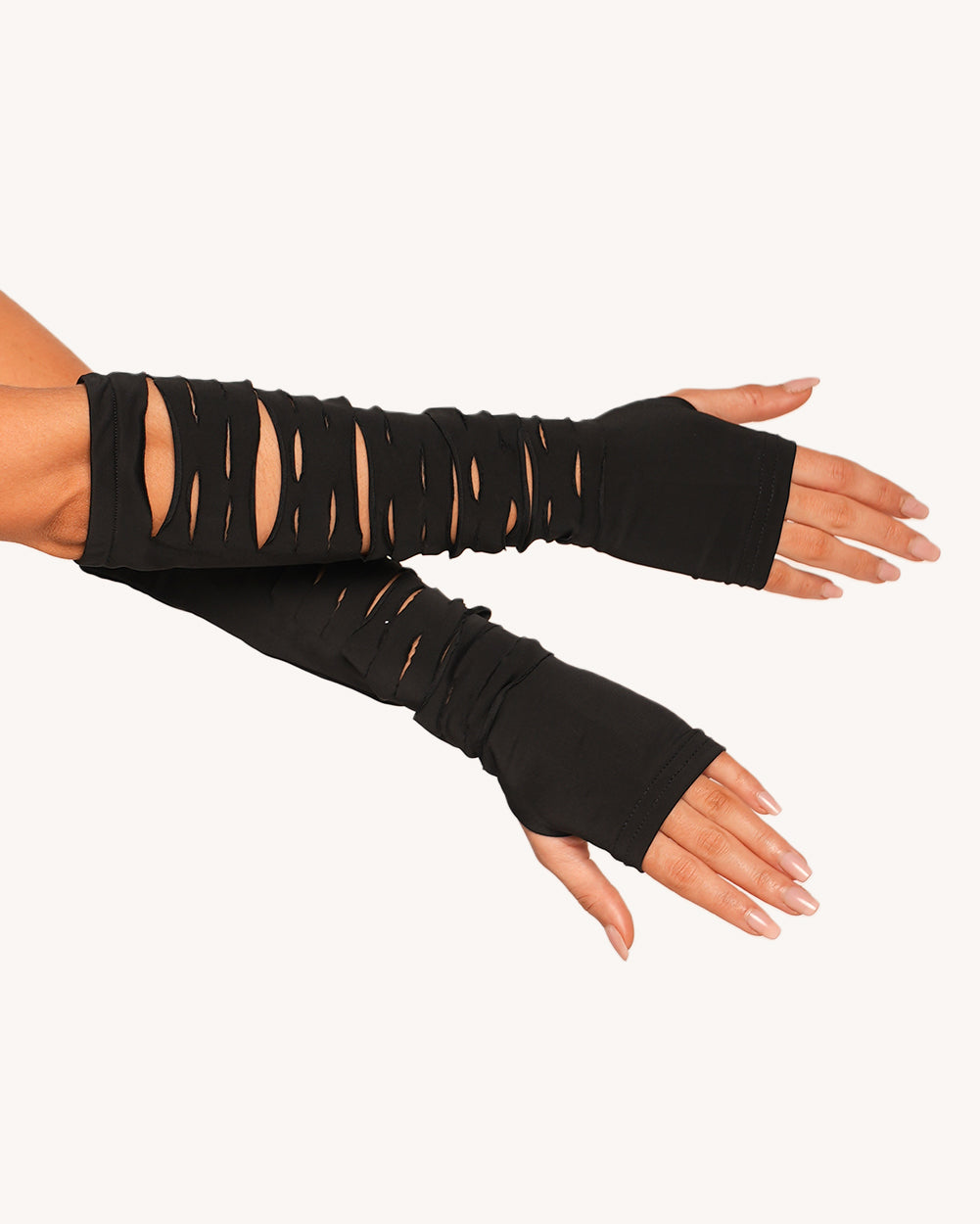 Manhattan Moment Hooded Dress with Sleeves - Image 1