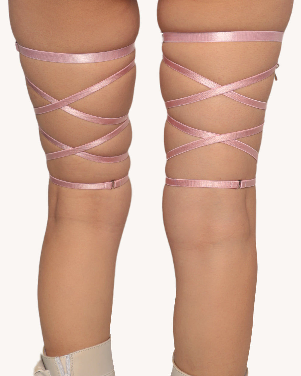 Meet Cute Bow Charm Pair Leg Wraps - Image 32288722157751