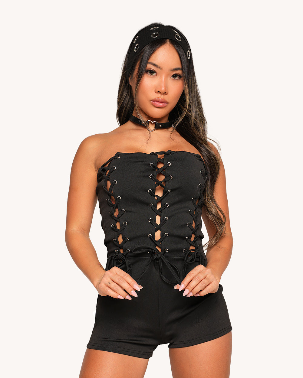 Meet You at the Backroom Romper - Image 33712735027383