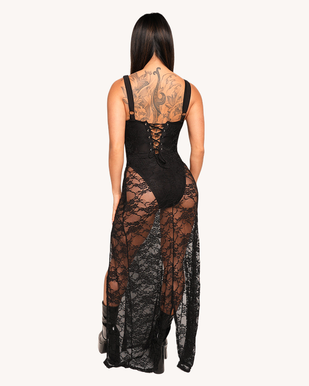 Midnight at the Mojave Maxi Dress - Image 2
