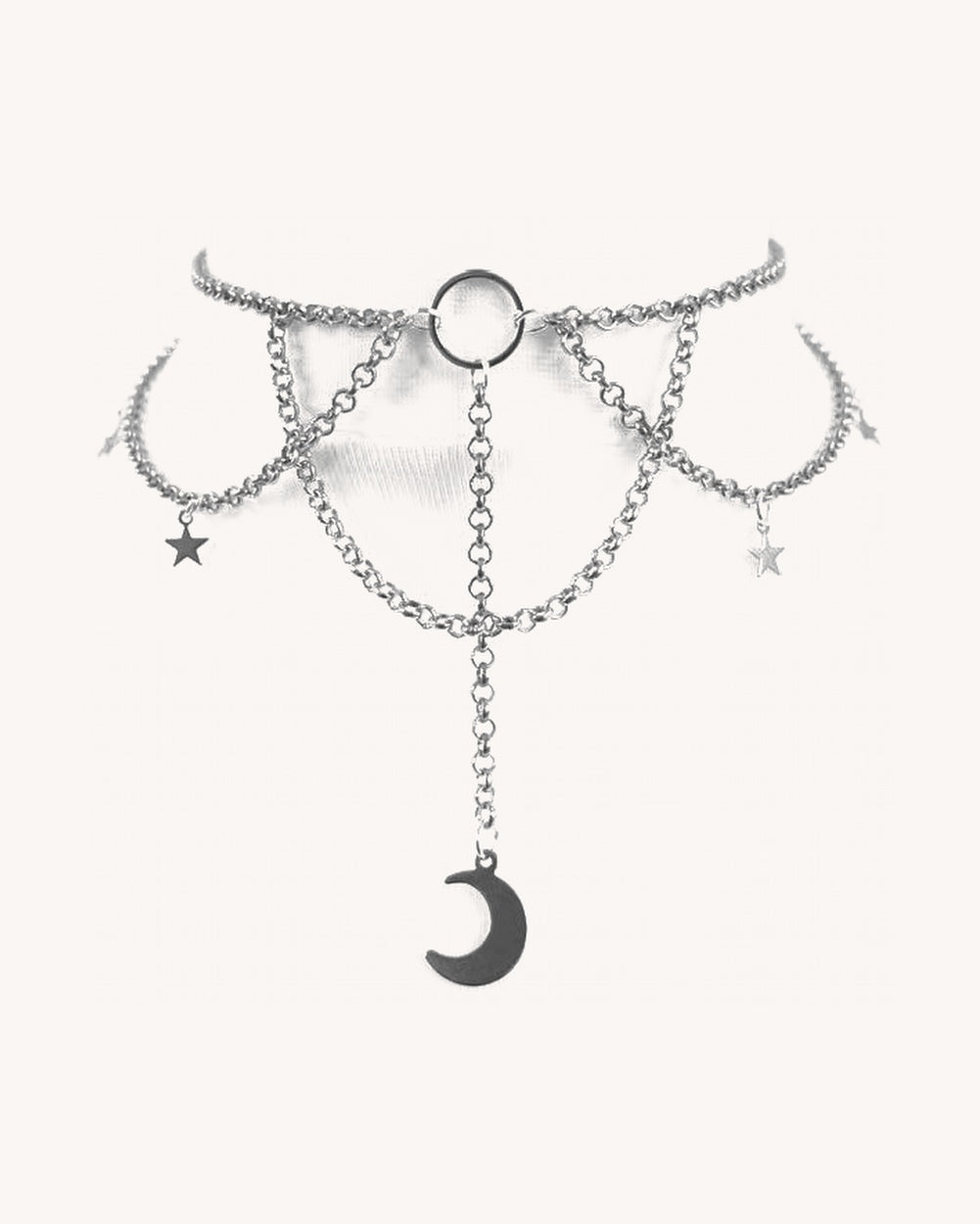 Moonchild Star Chain Choker