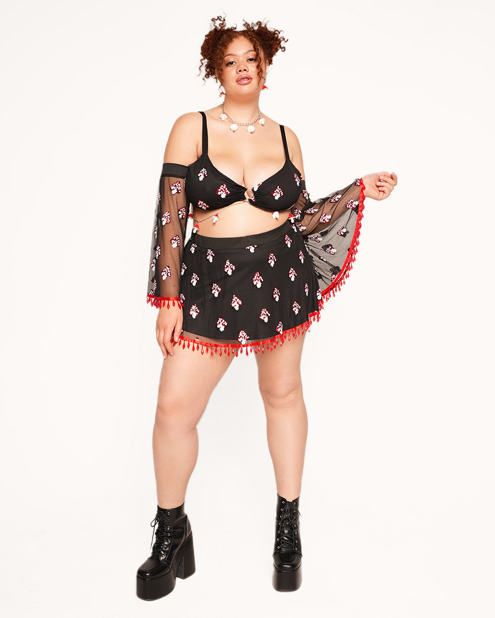 Mushroom Magic Top With Sleeves - Image 8