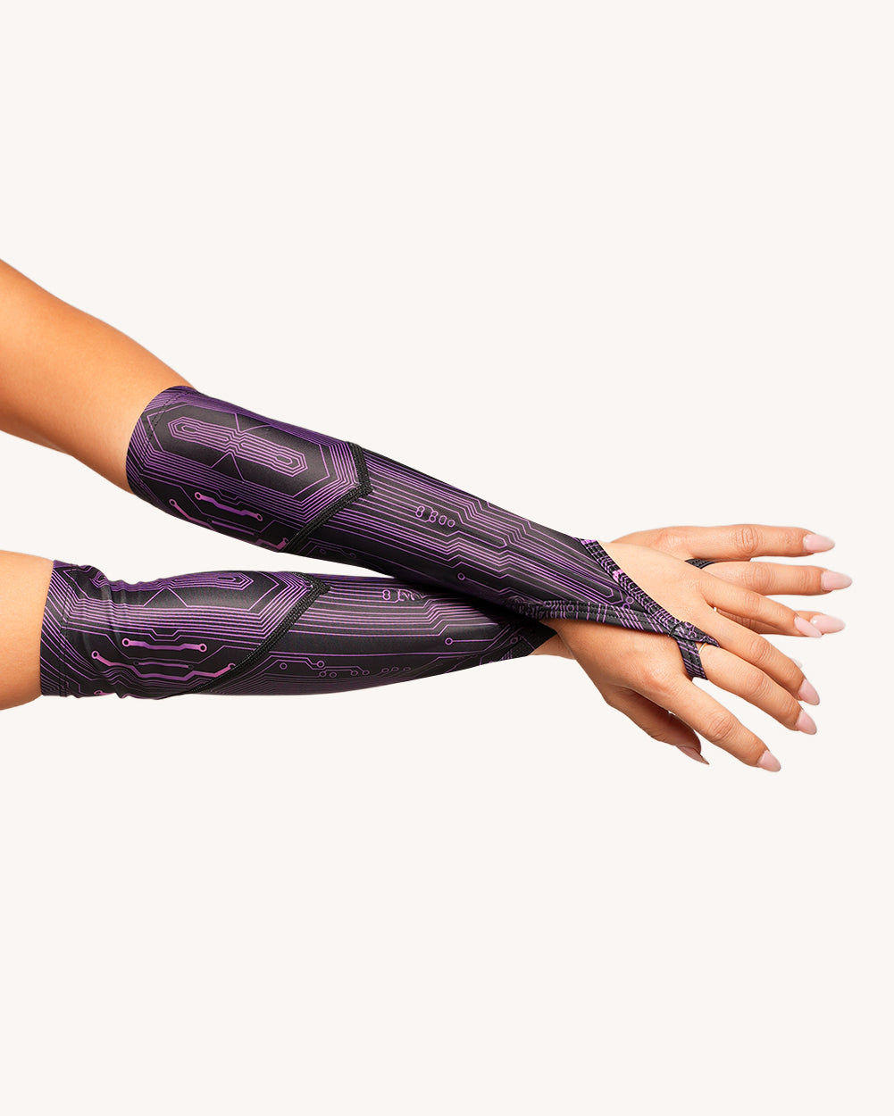 Hack The System Dress with Sleeves - Image 2