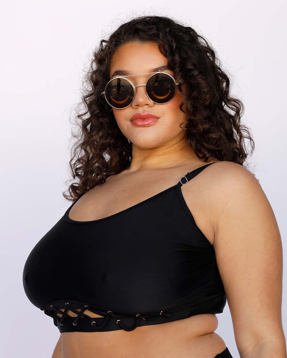 Netherworld Nightlife Crop Top-Black-Curve1-Side--Makayla3---1X