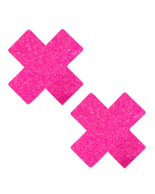 Neva Nude Super Sparkle Pink Glitter Pasties – iHeartRaves