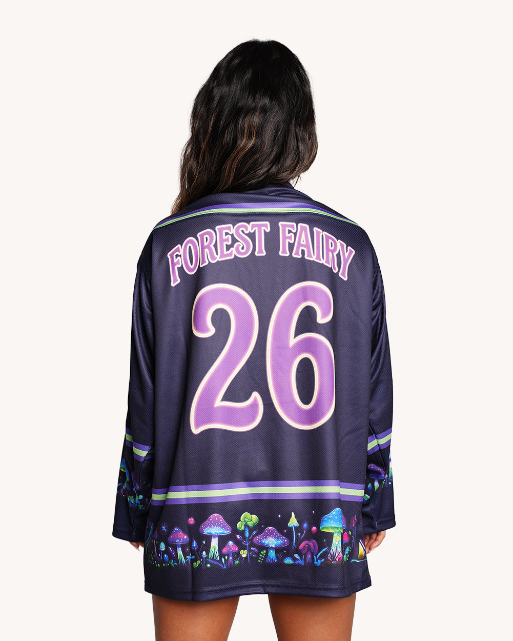 Night Trip UV Reactive Hockey Jersey - Image 2