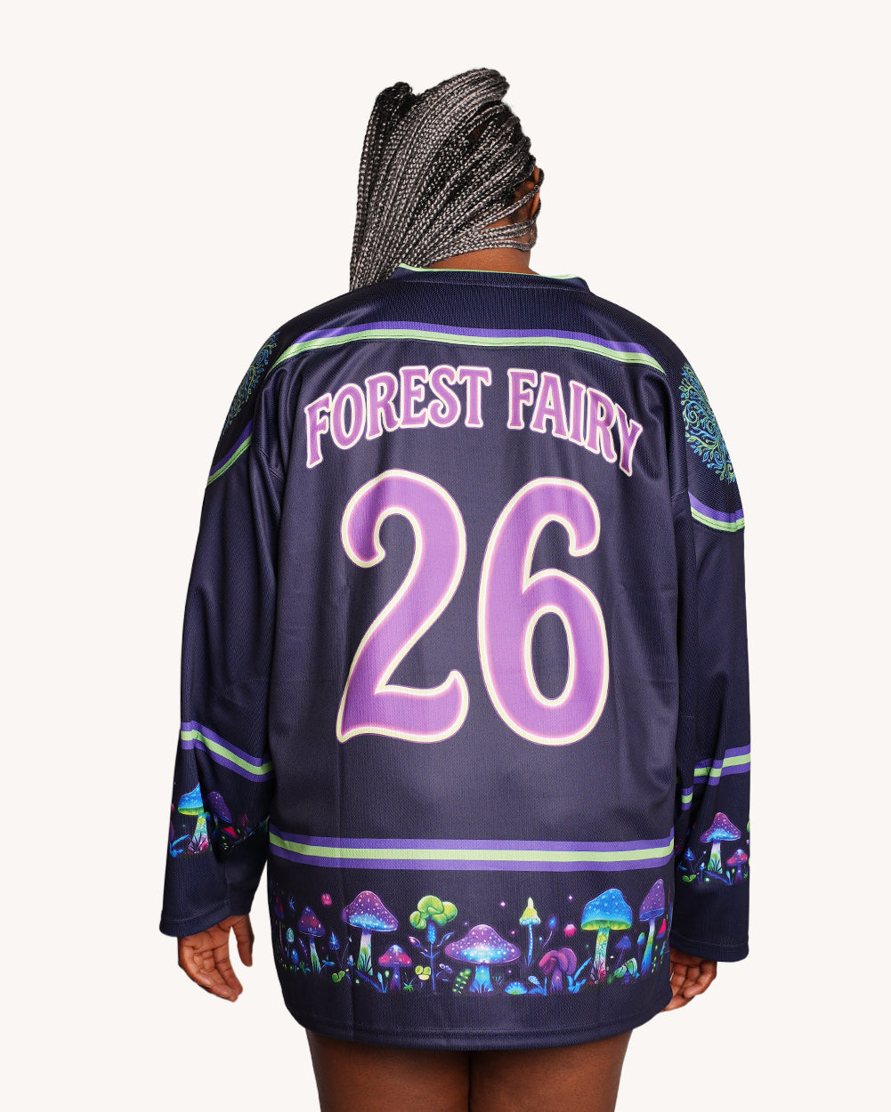 Night Trip UV Reactive Hockey Jersey - Image 37232163291319