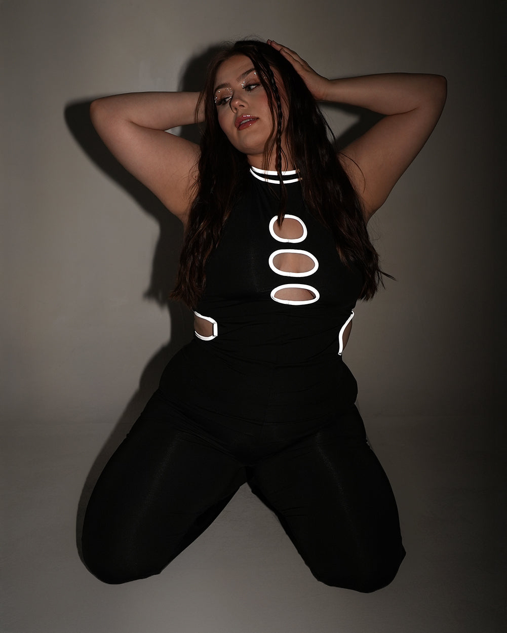 Night Vision Reflective Cutout Jumpsuit - Image 34261317189815