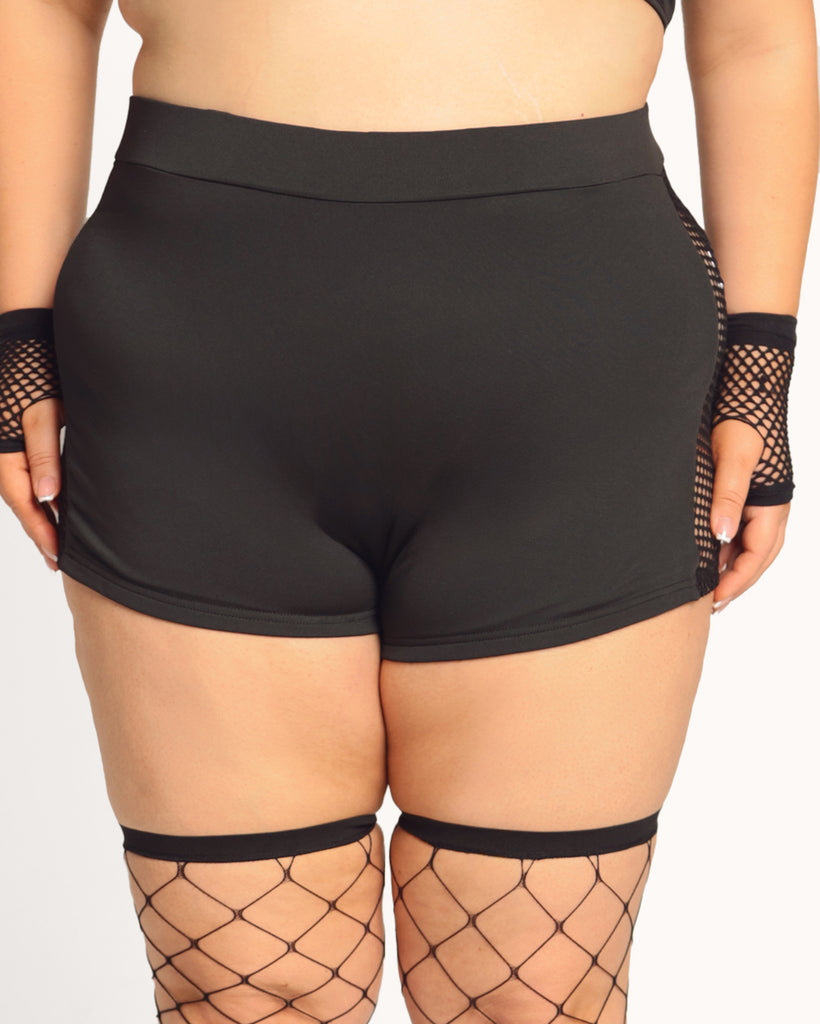 Obsidian Shorts-Black-Curve1-Front--Milani---1X