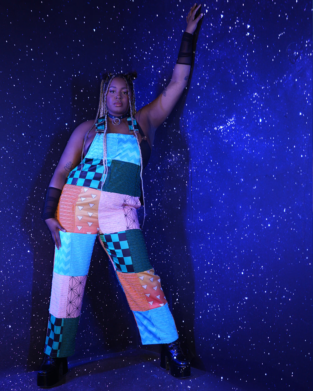 Otaku Patchwork Overalls - Image 6