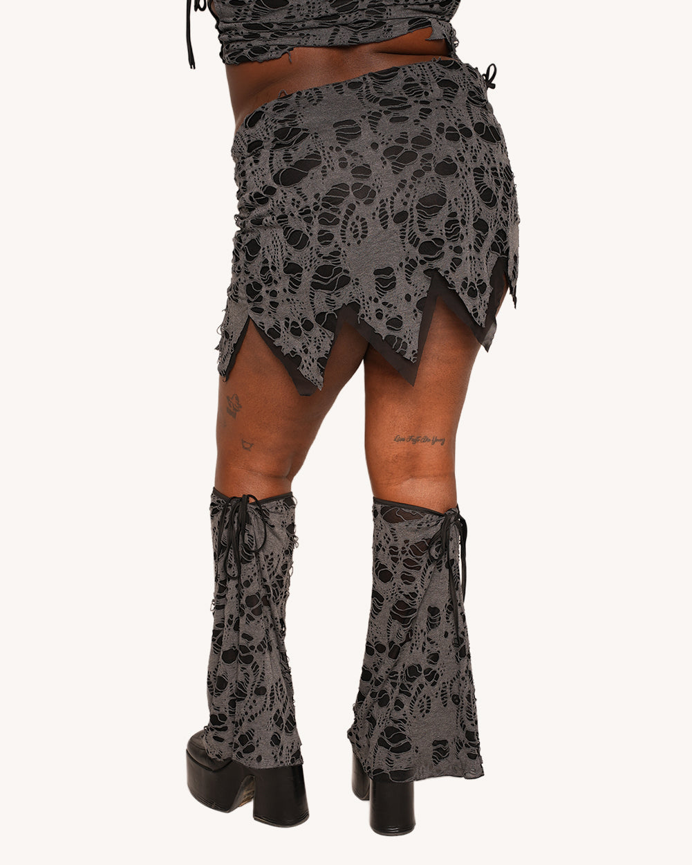 Outbreak Skirt with Leg Warmers - Image 5