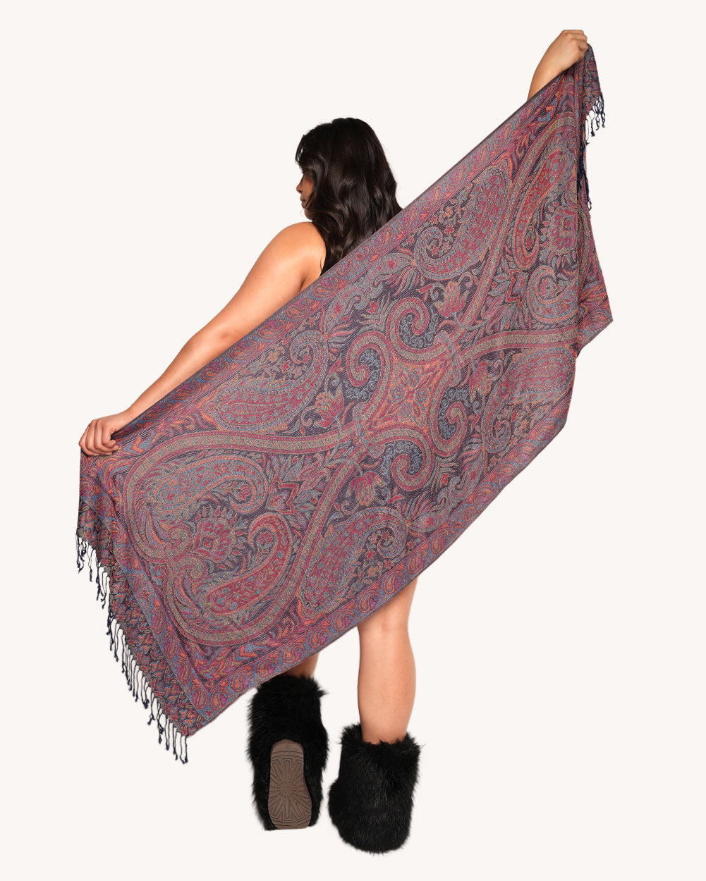 Paisley Nirvana Pashmina - Image 32737231700151