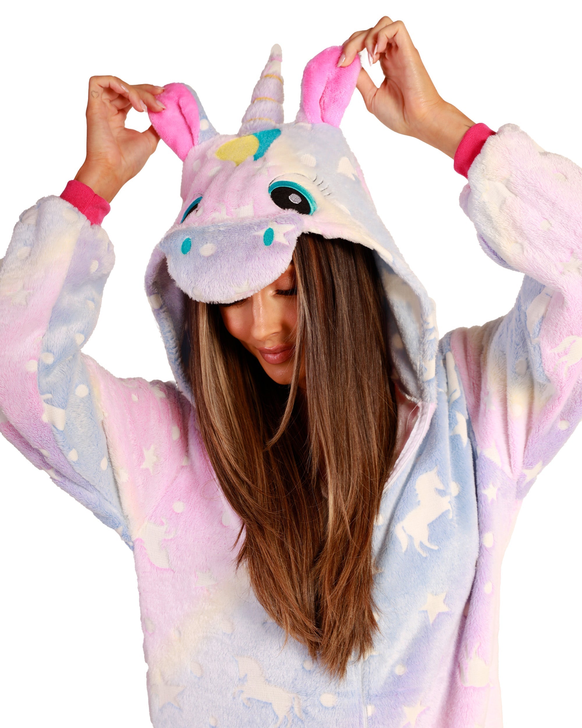 Pegasus New Light Purple Onesie-Pink/Purple-Detail