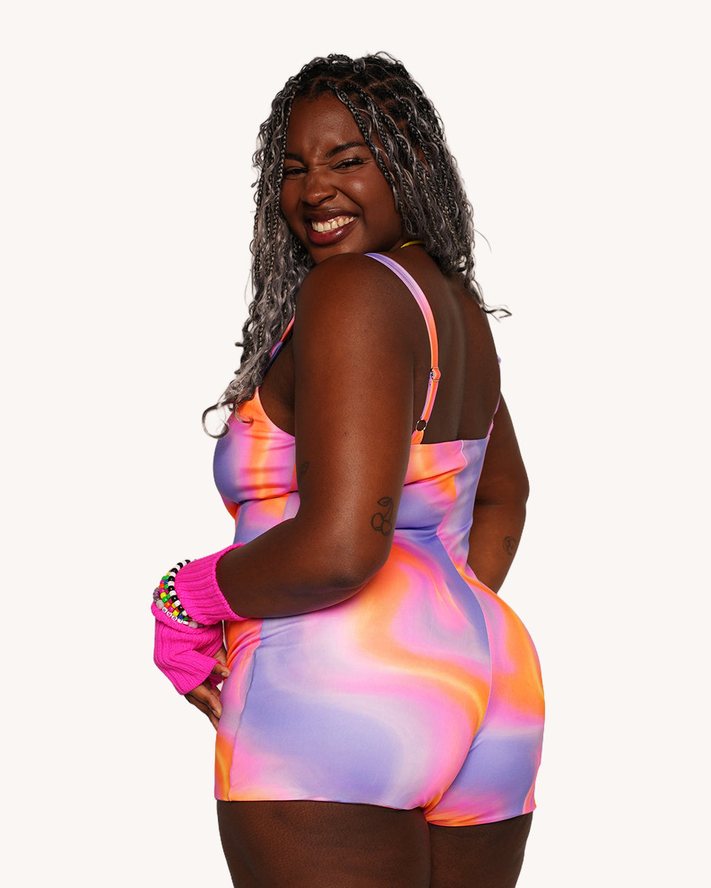Pixxie Stixx x iHR Ecstatic Visions Romper - Image 2