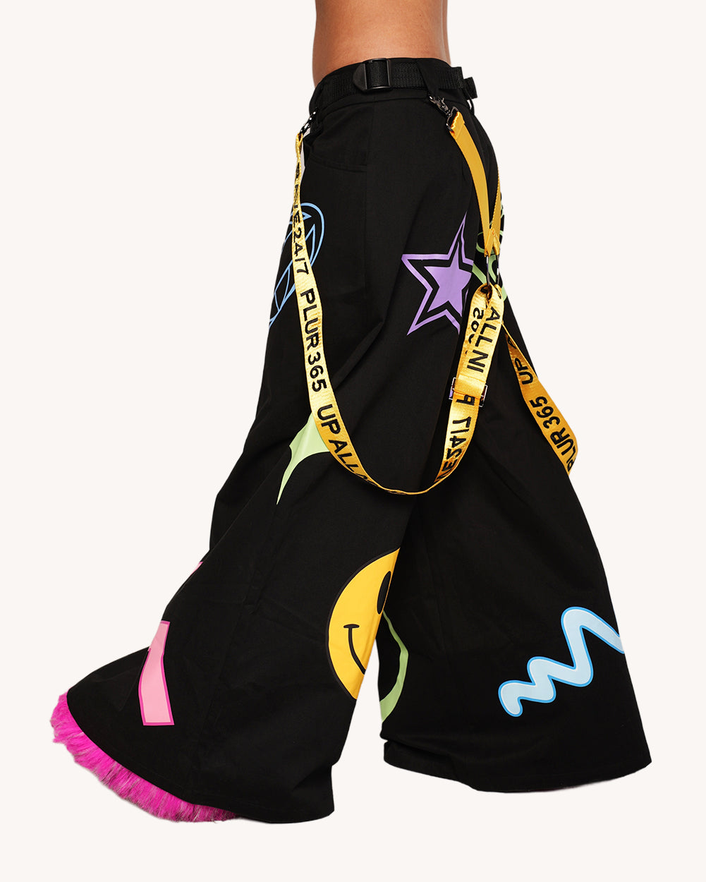 Pixxie Stixx x iHR God is a DJ Unisex Phat Pants - Image 71065760628919