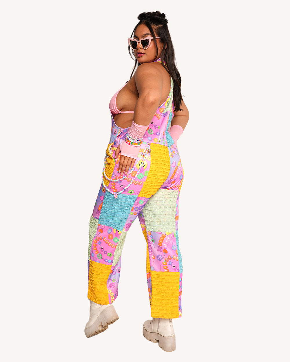Pixxie Stixx x iHR Kandi Trip Overalls - Image 10
