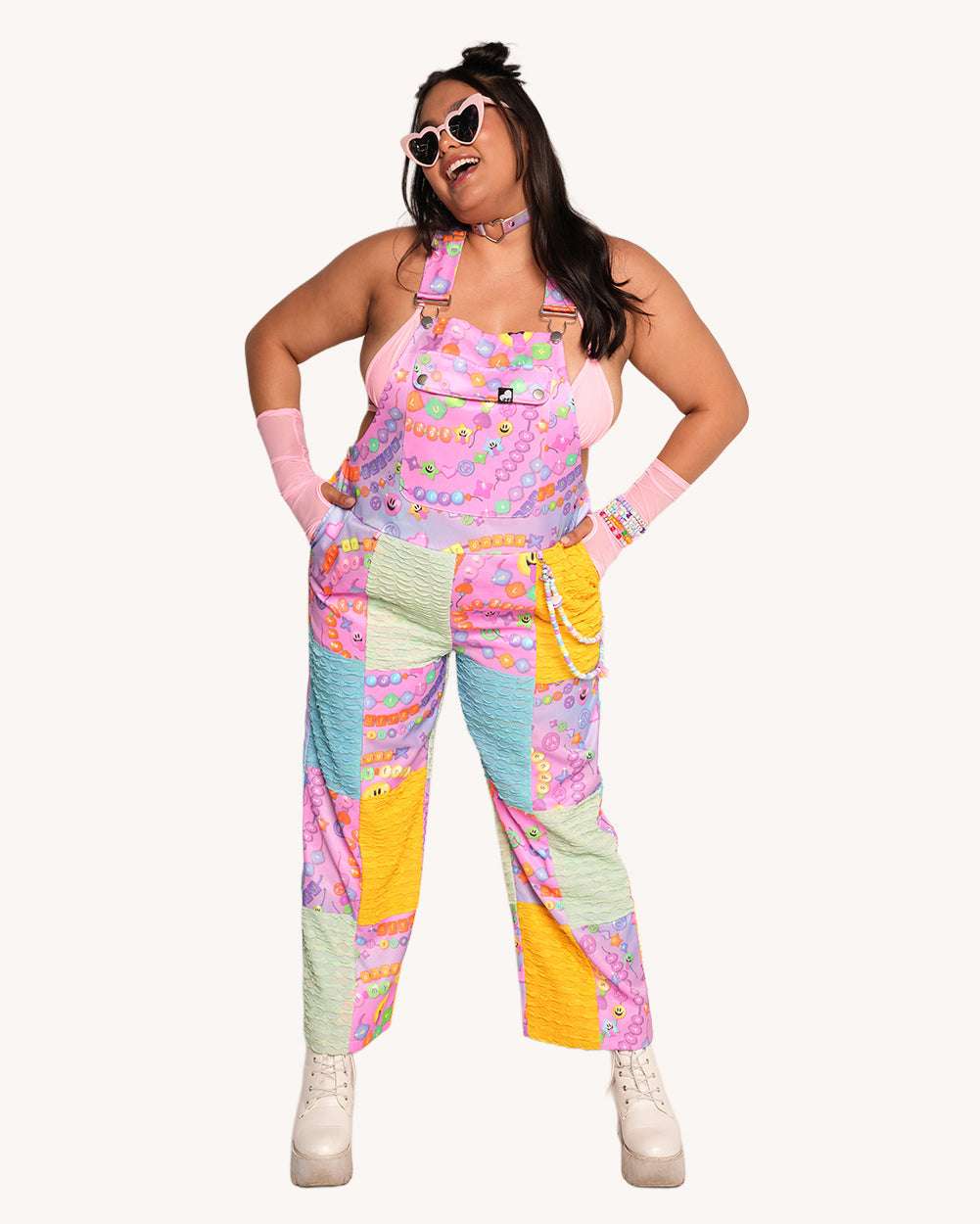Pixxie Stixx x iHR Kandi Trip Overalls - Image 6