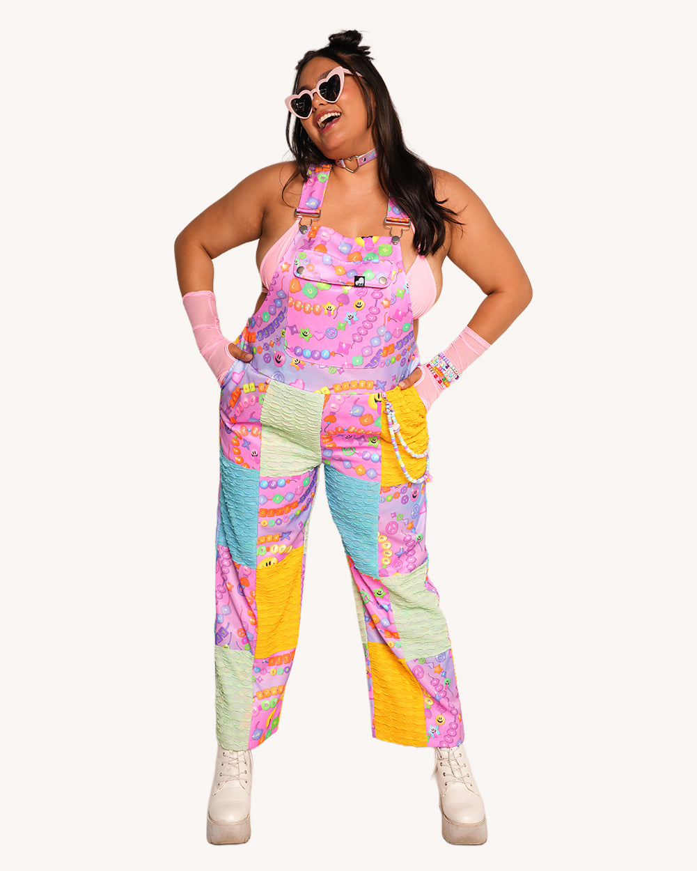 Pixxie Stixx x iHR Kandi Trip Overalls - Image 9