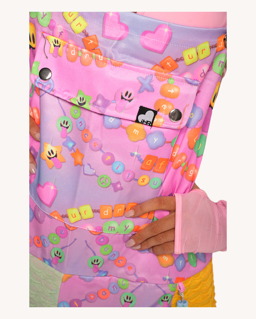Pixxie Stixx x iHR Kandi Trip Overalls - Image 4