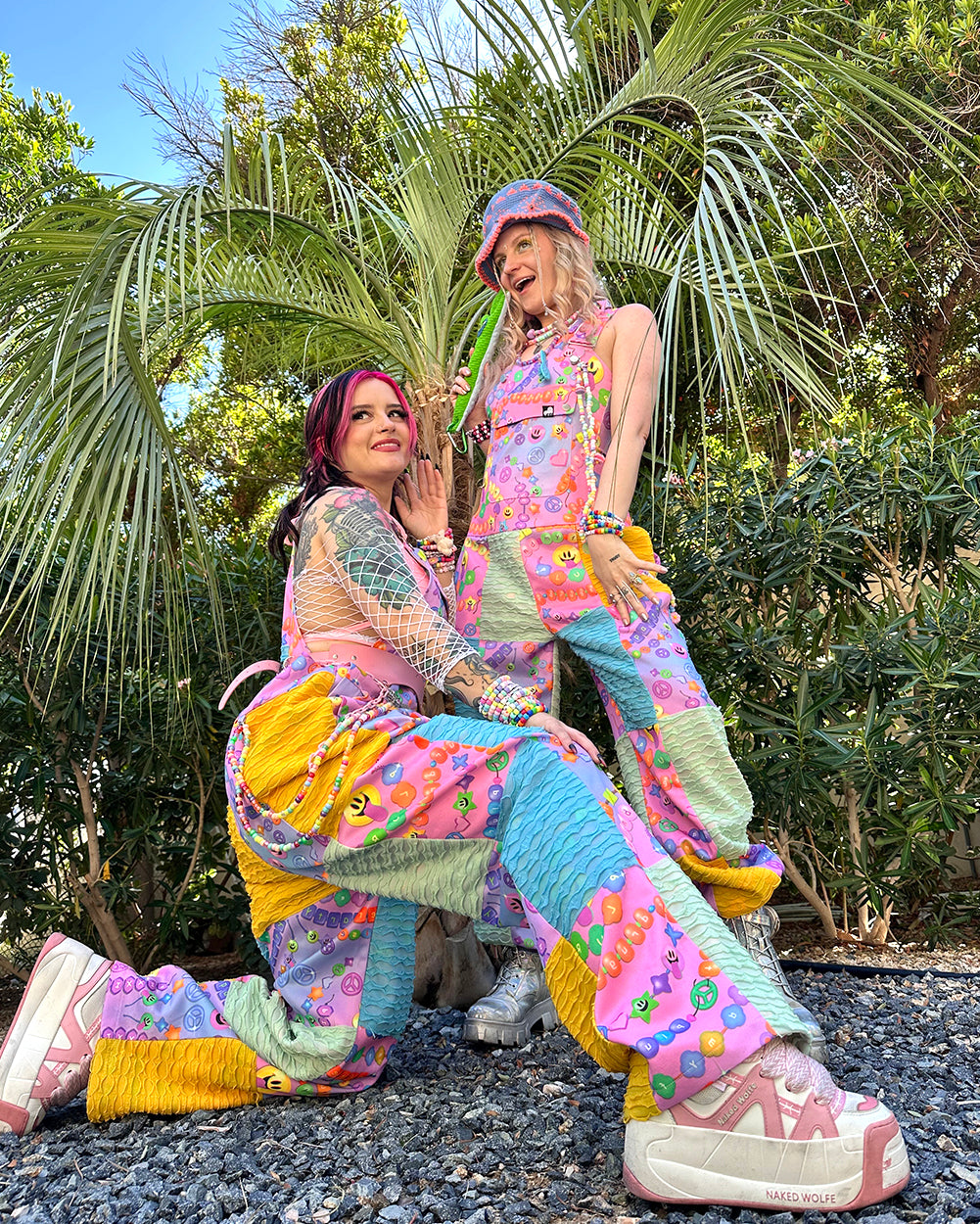 Pixxie Stixx x iHR Kandi Trip Overalls - Image 32749263749303