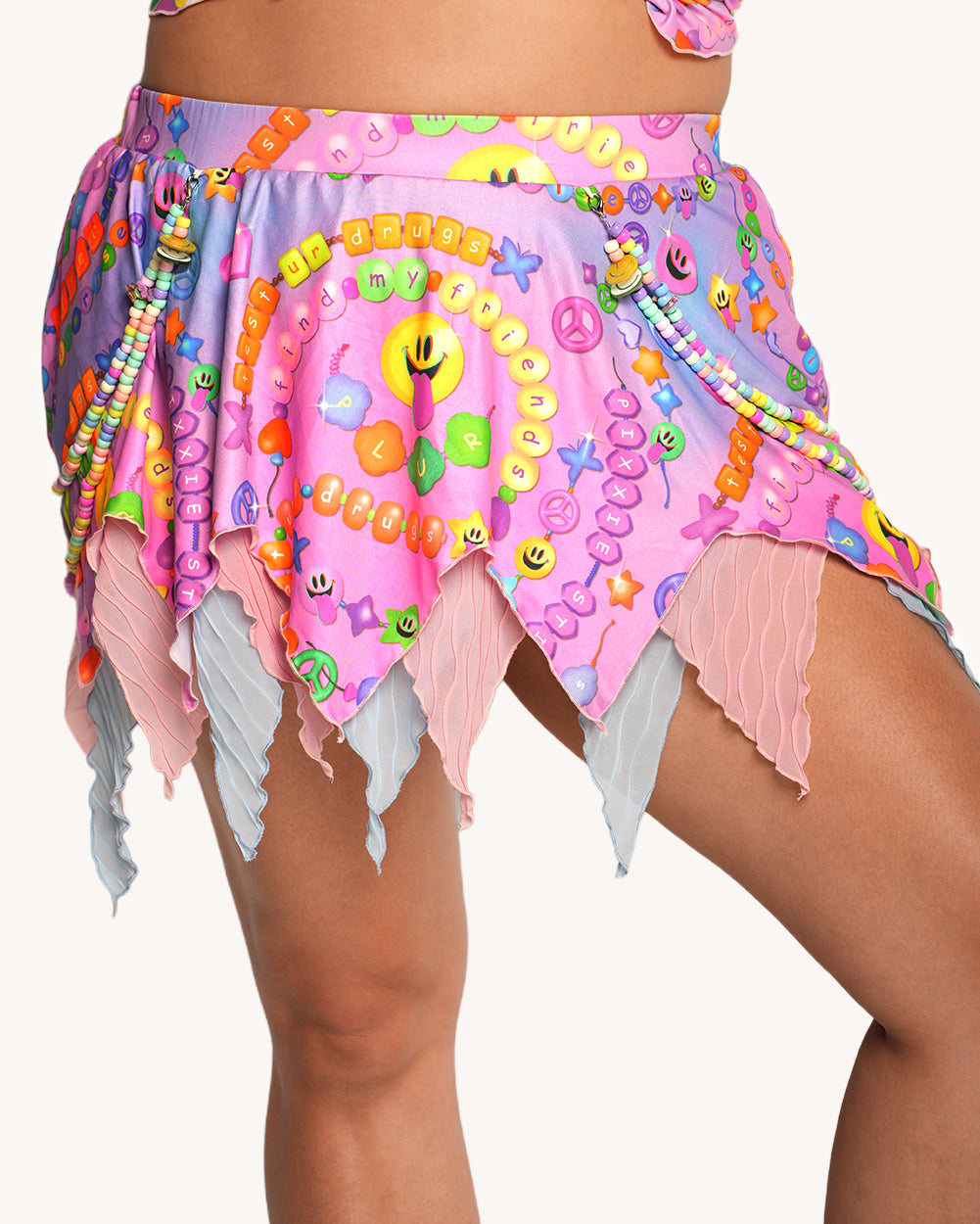 Pixxie Stixx x iHR Kandi Trip Skirt - Image 7