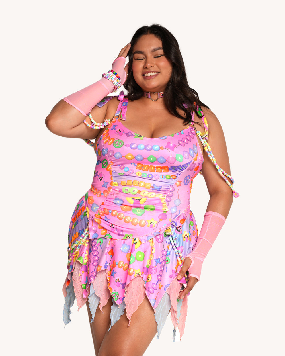 Pixxie Stixx x iHR Kandi Trip Skirt - Image 10