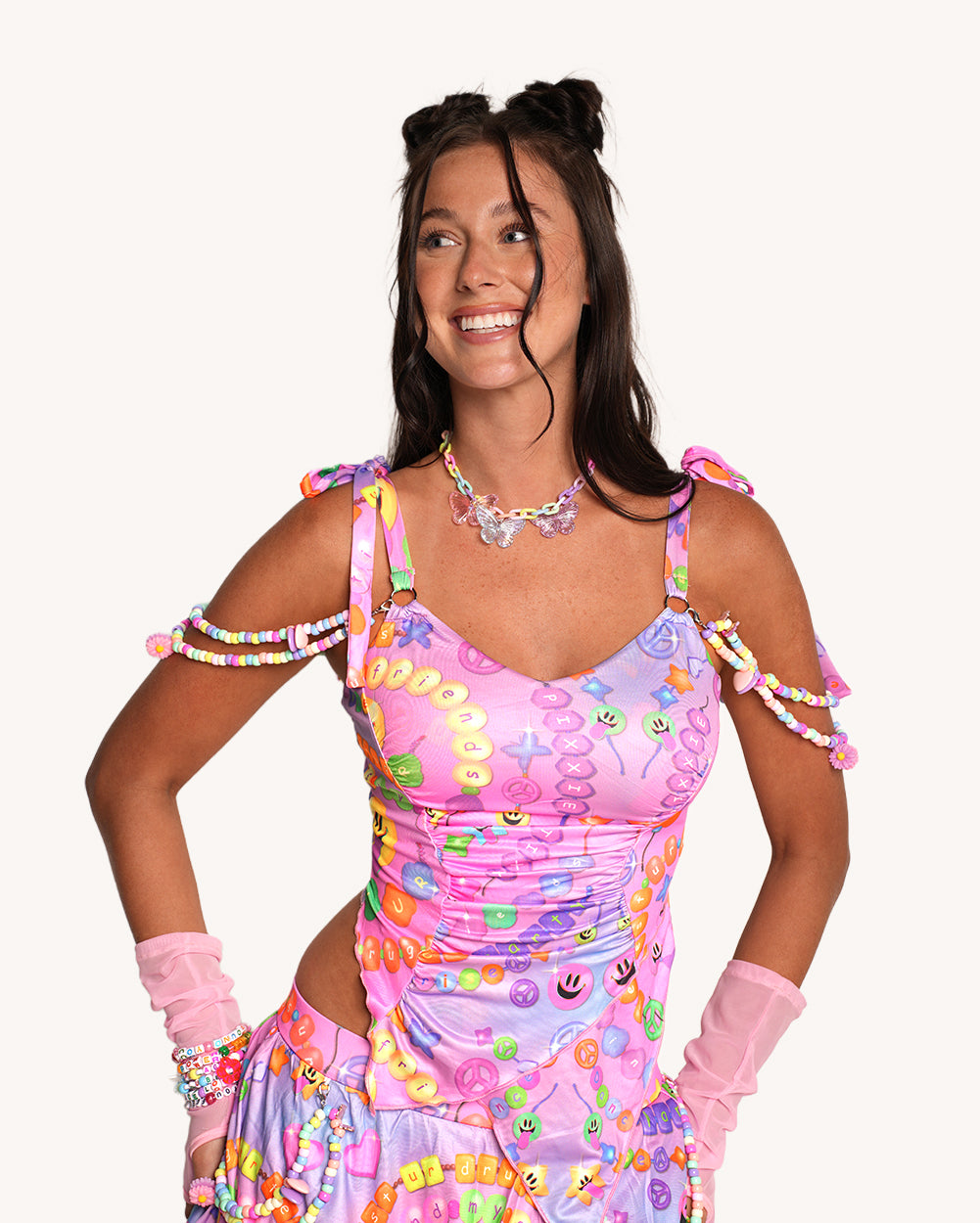 Pixxie Stixx x iHR Kandi Trip Top - Image 32749267648695