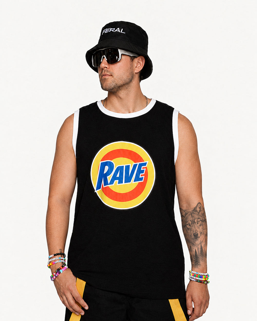 Pixxie Stixx x iHR Ravers Unite Unisex Tank Top - Image 71078927499447