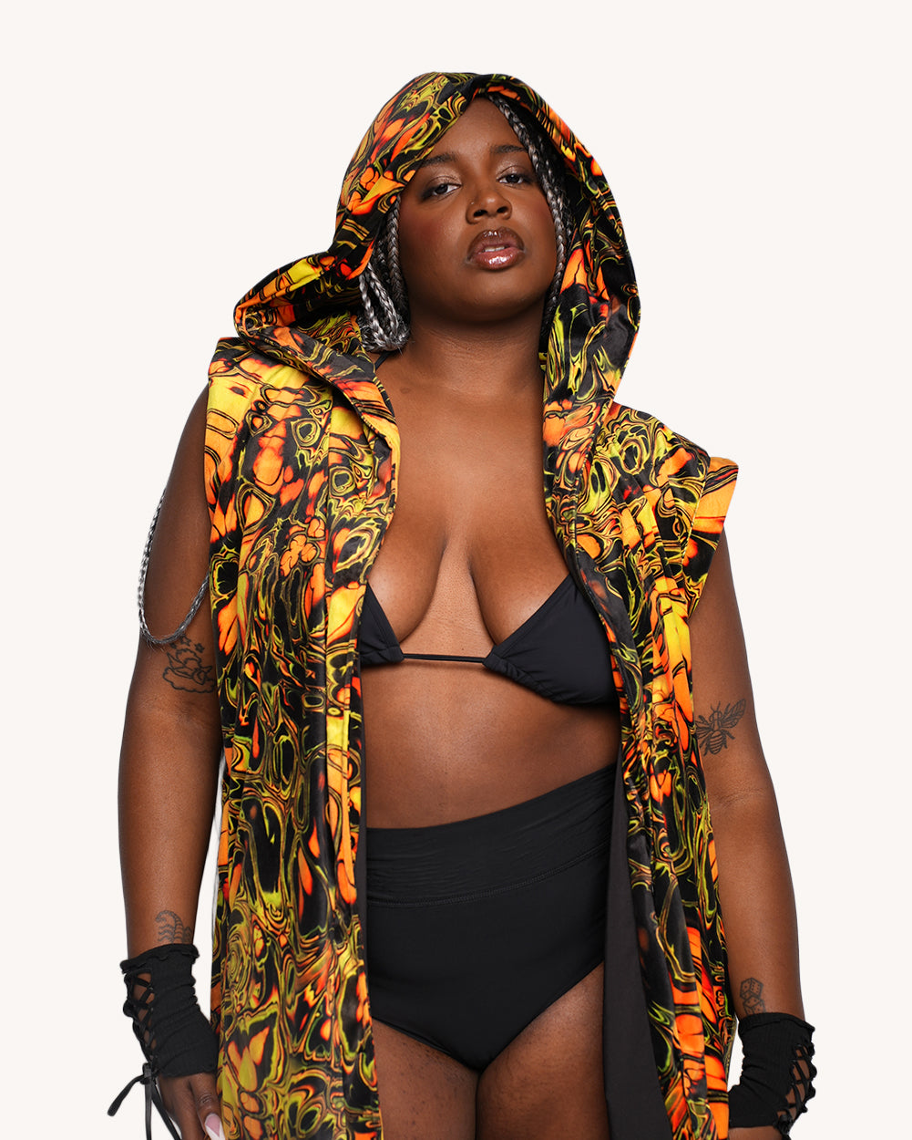 Planet Swirl Zipaway Robe - Image 35896624840887