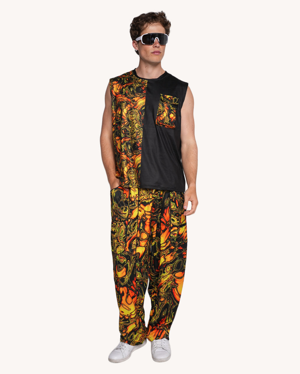 Planet Swirls Muscle Tee - Image 2