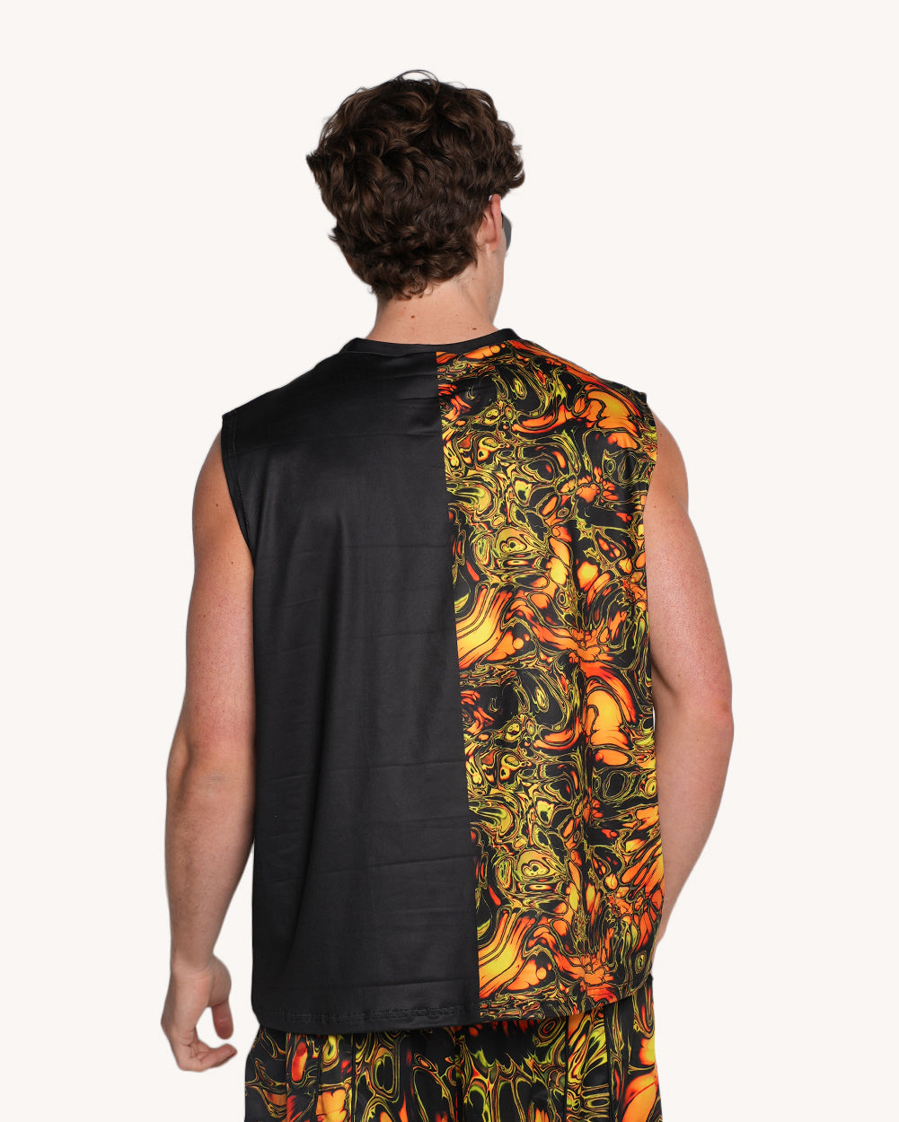 Planet Swirls Muscle Tee - Image 1
