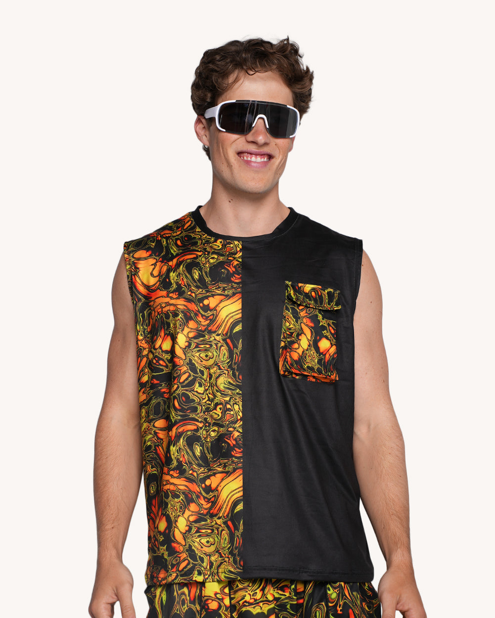 Planet Swirls Muscle Tee - Image 35896591417527
