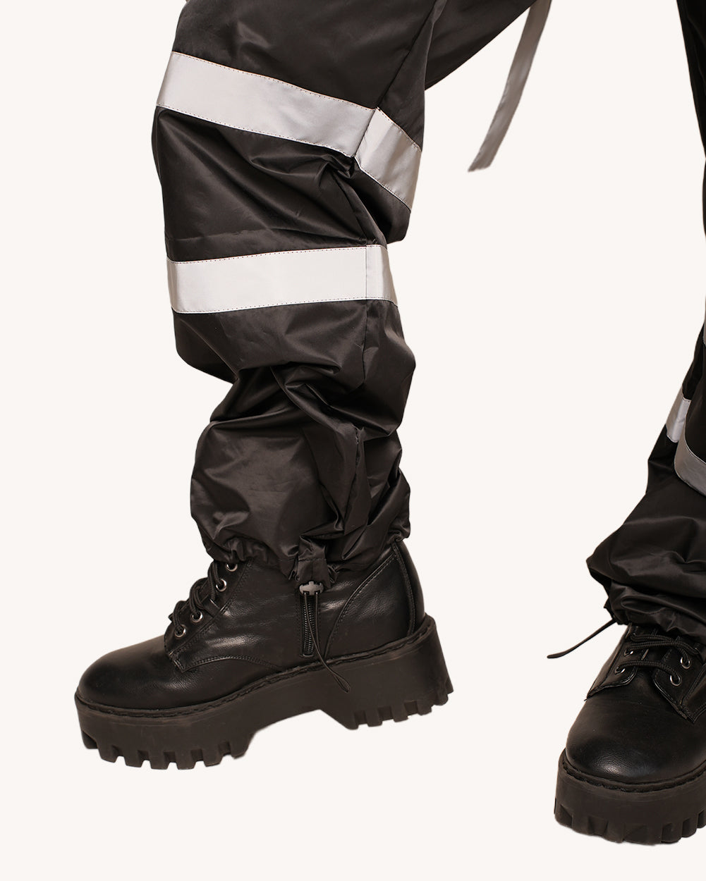 Post-Party Glow Reflective Wide Legged Pants - Image 6