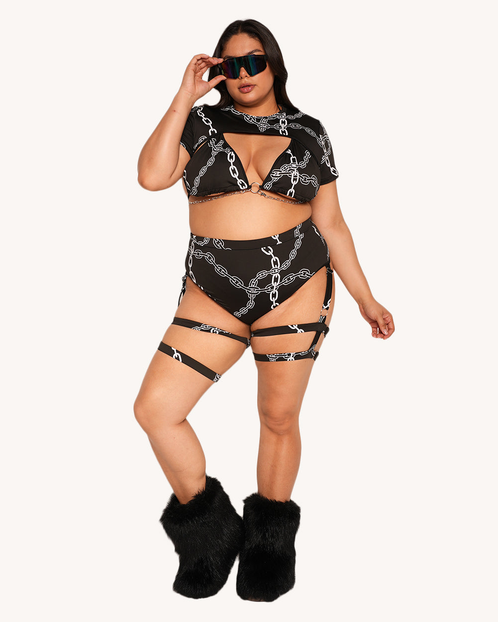 Power Surge Reflective Garter Shorts - Image 7