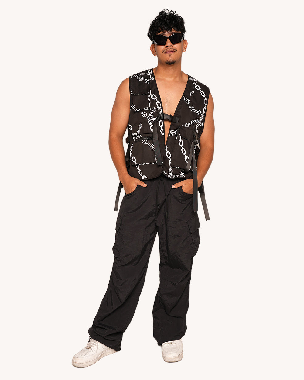 Power Surge Silver Reflective Vest-Men