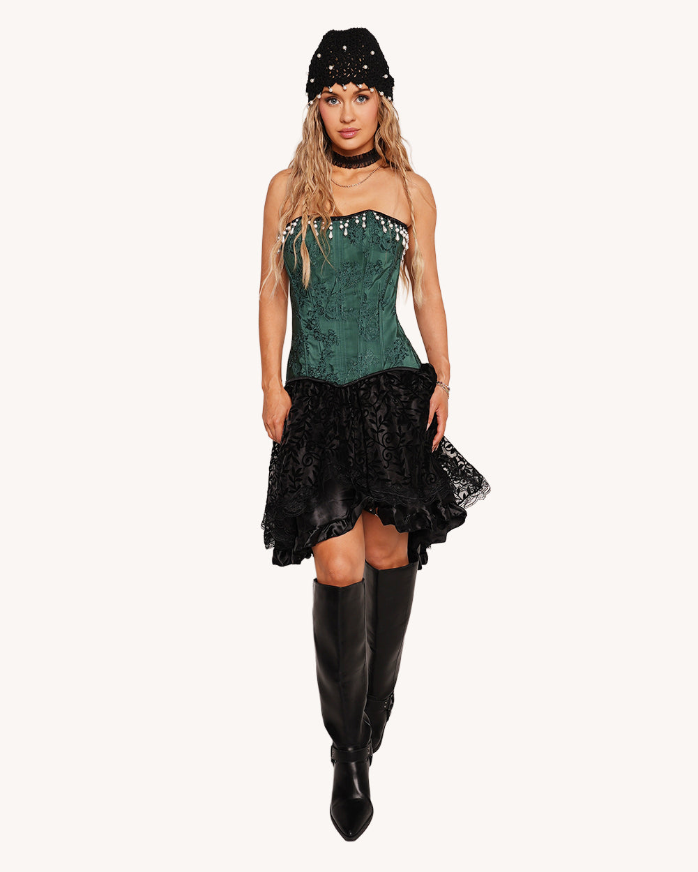 Princess Cut Corset Top - Image 35992333942967